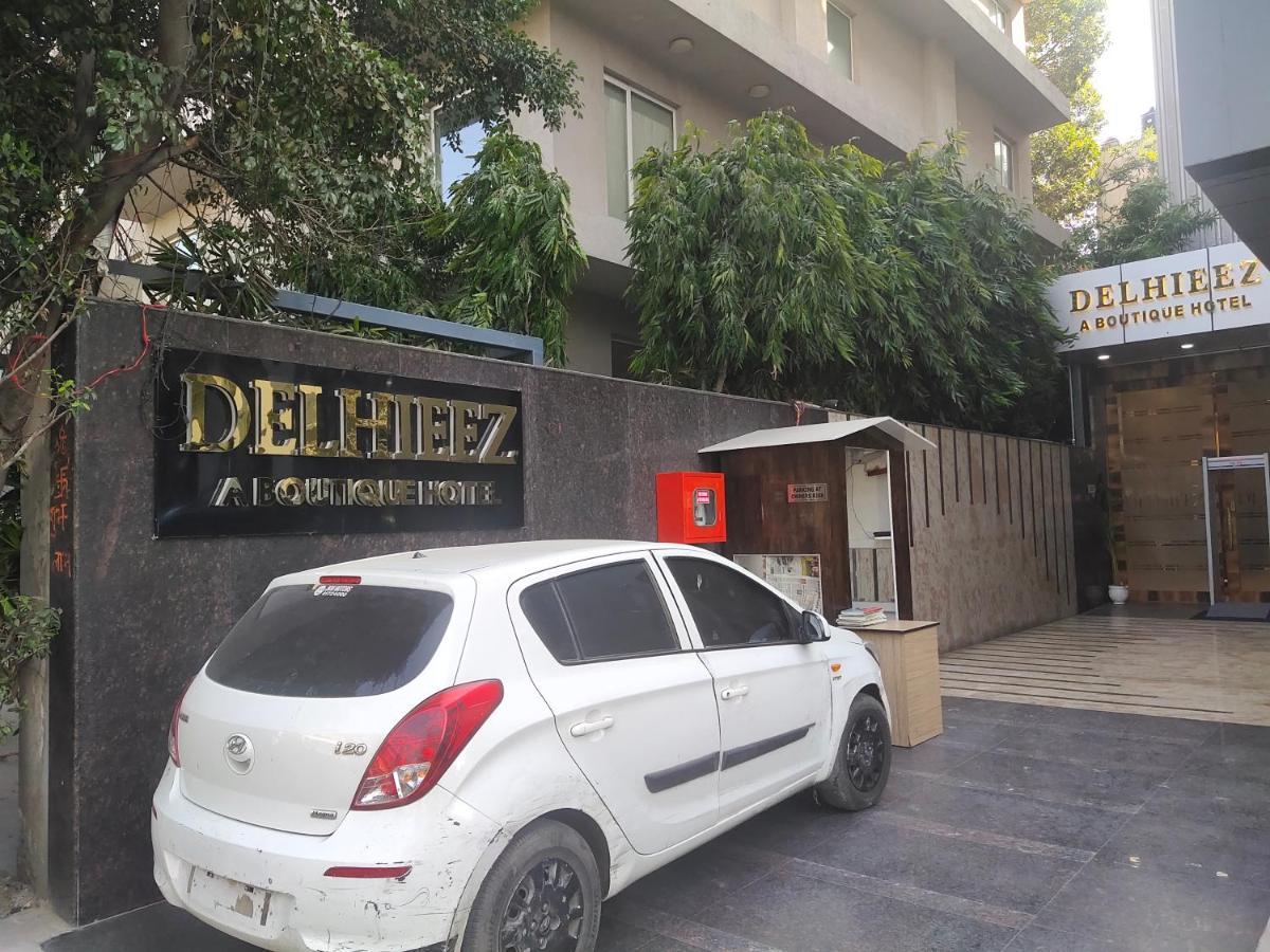 Delhieez - A Boutique Hotel Нью-Дели Экстерьер фото