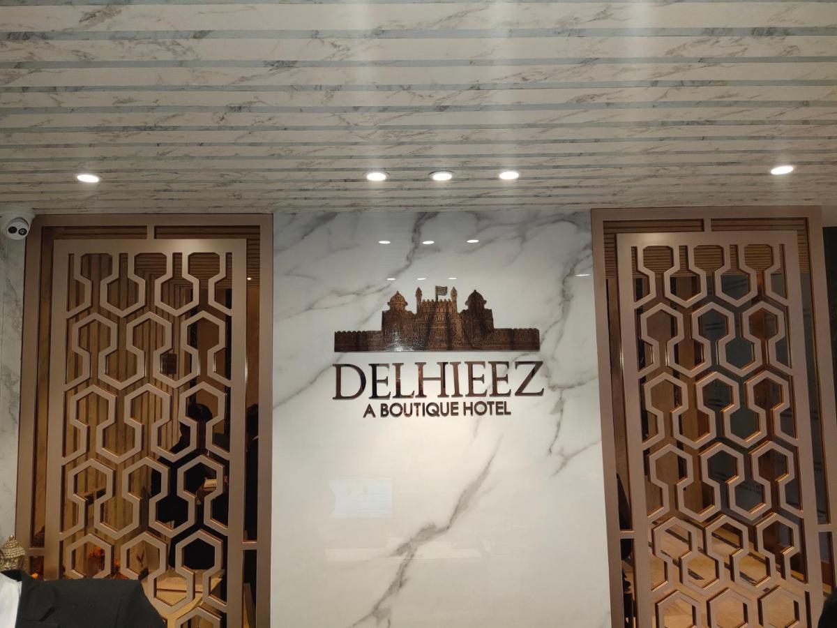 Delhieez - A Boutique Hotel Нью-Дели Экстерьер фото
