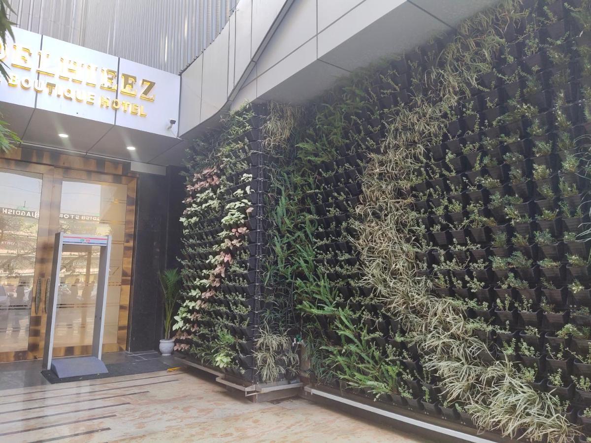 Delhieez - A Boutique Hotel Нью-Дели Экстерьер фото