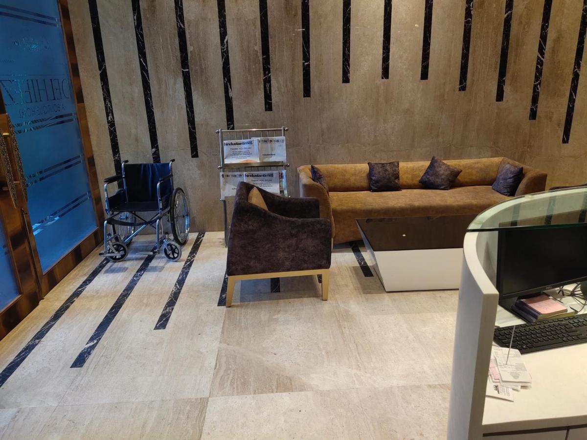 Delhieez - A Boutique Hotel Нью-Дели Экстерьер фото